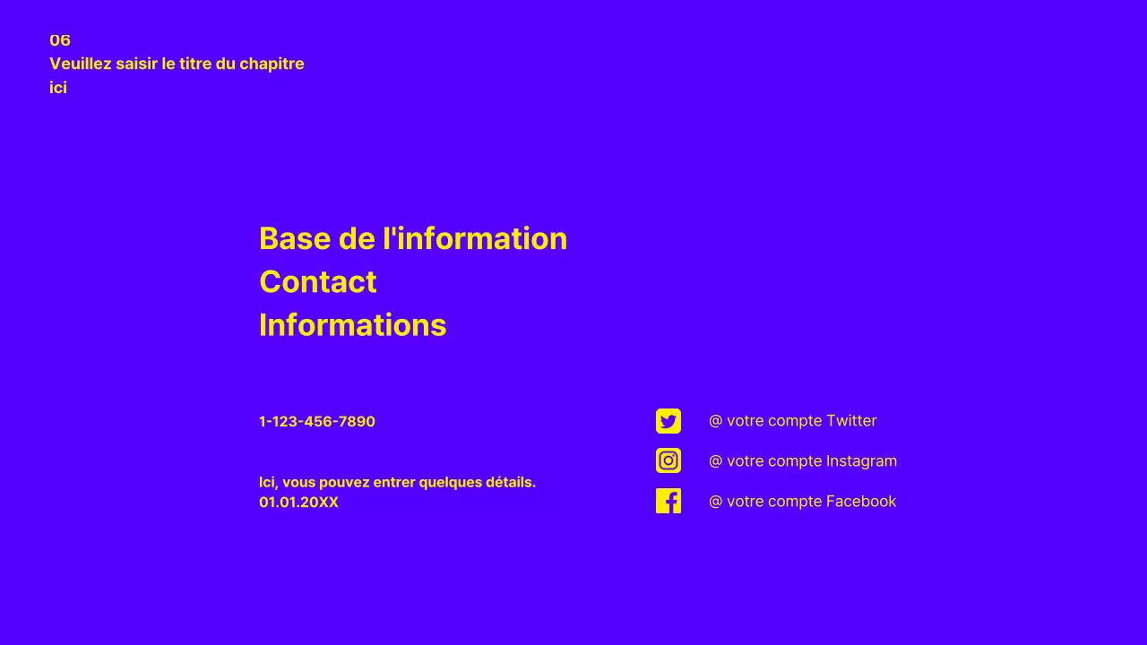 Présentation du portefeuille