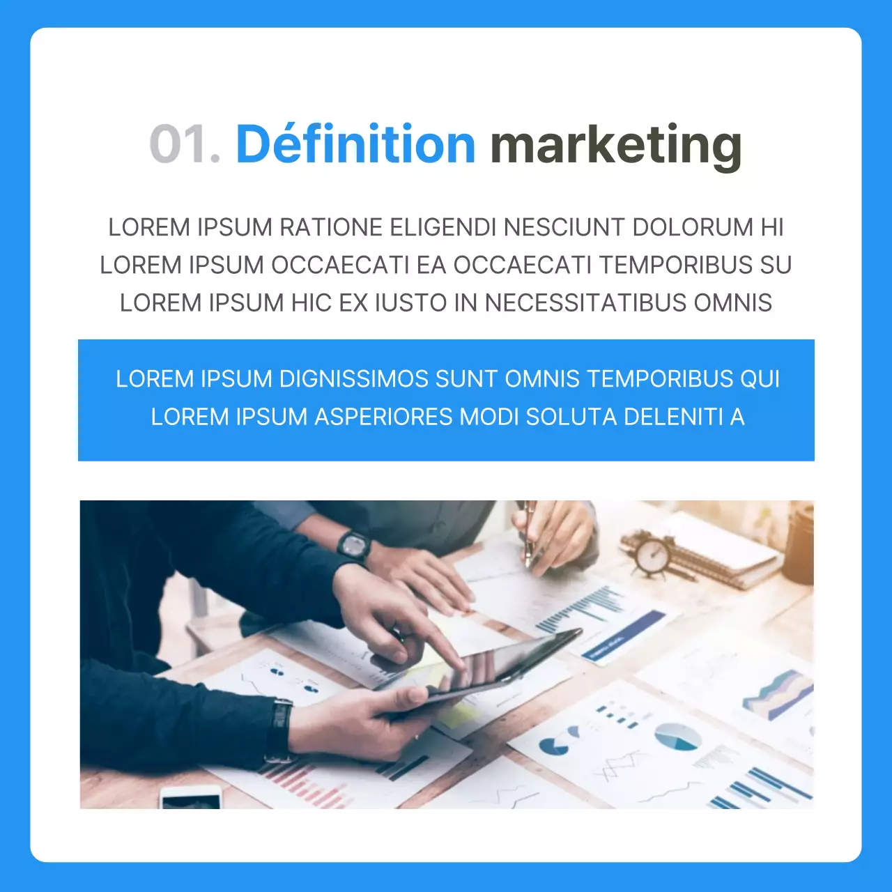 Une analyse complète du travail de marketing de Bluetone Introduisant des départements au sein de l'entreprise CardNews