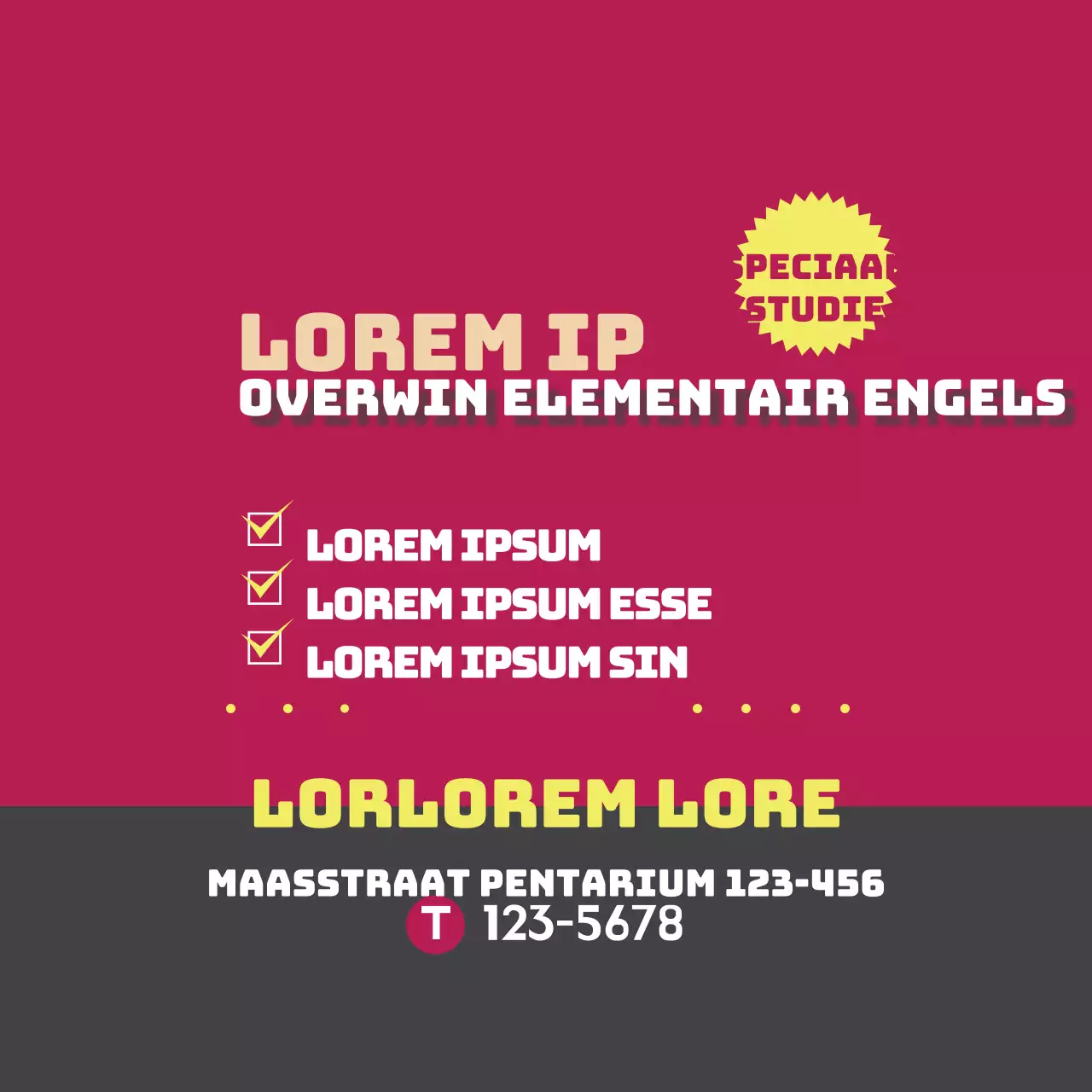 Elementair Engels overwinnen