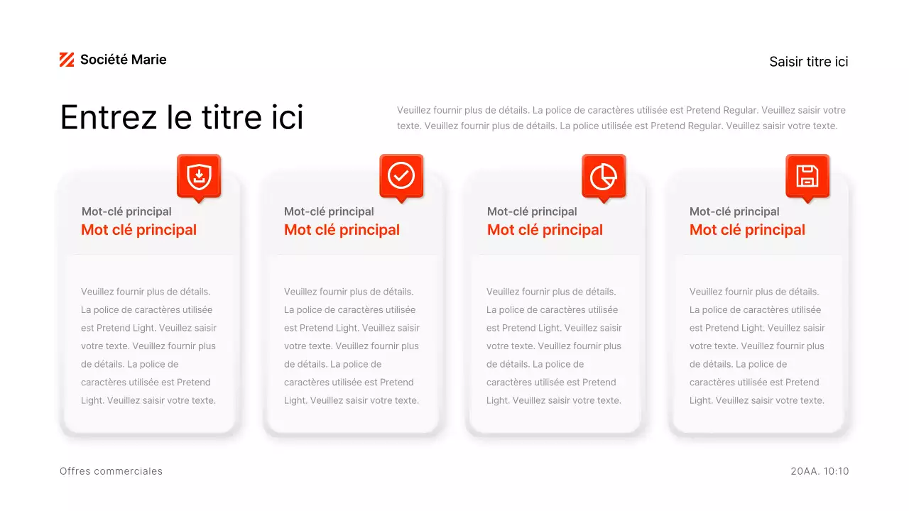 Un kit de style UX tridimensionnel en rouge et gris foncé
