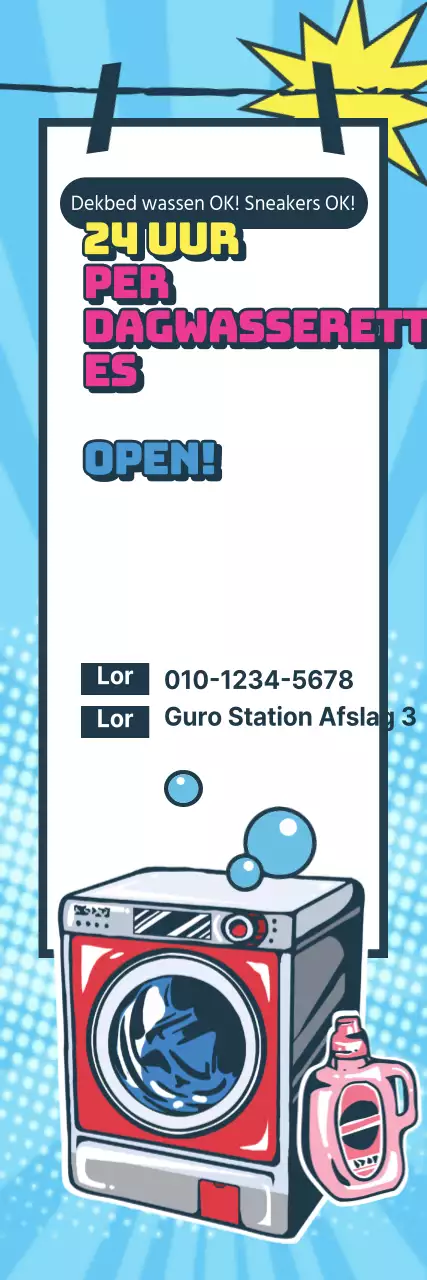 Zelfbedieningswasserettes