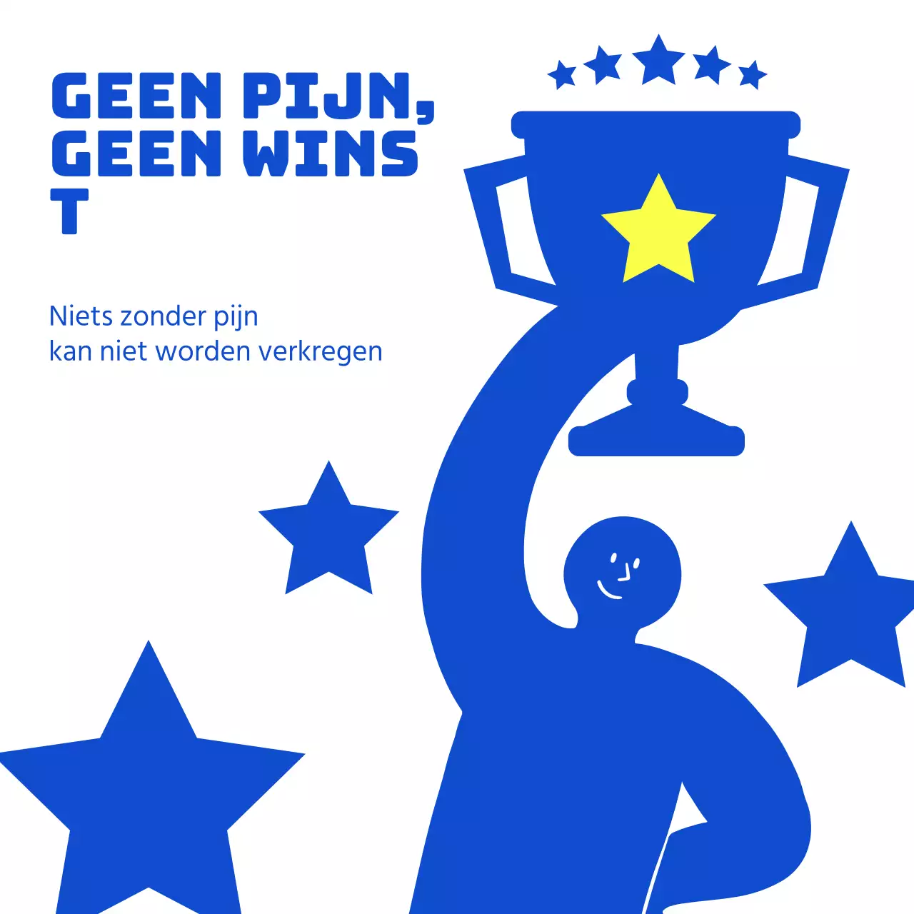 Roze, eenvoudige, geïllustreerde succes quotes met de volgende inhoud