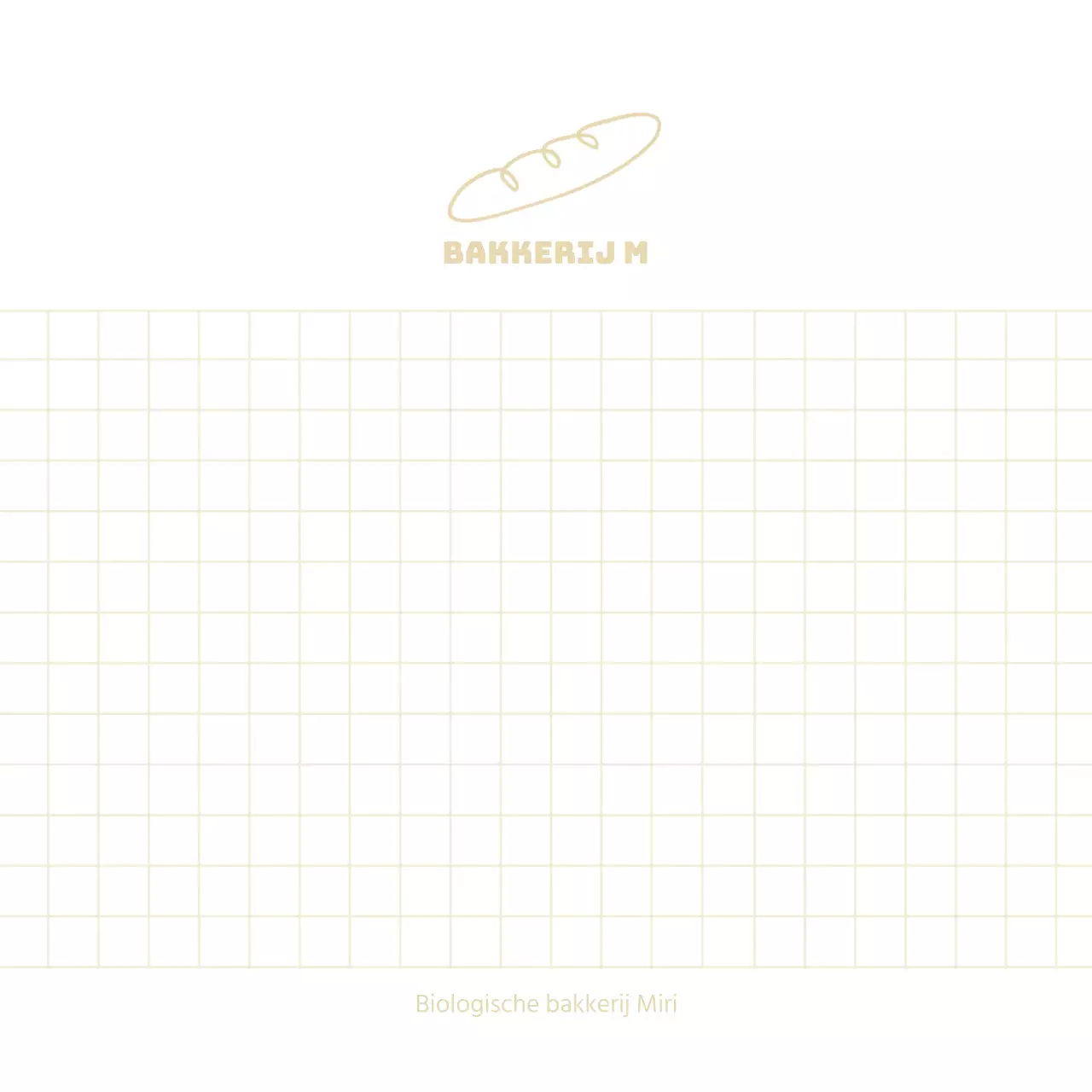 Eenvoudig en schattig notitieblok concept cafe merchandise in beige en wit