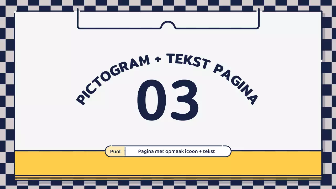 Presentatie over het ontwerpen van schattige basispictogrammen in groen en geel