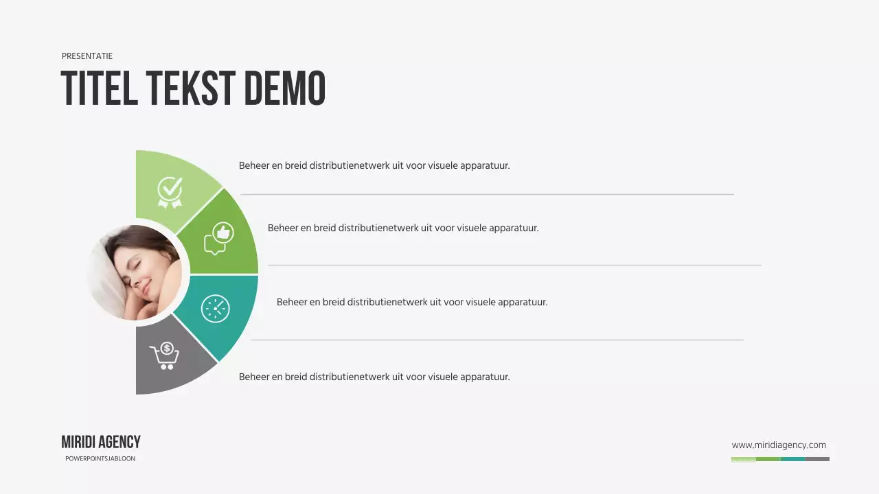 Een groene en eenvoudige agenda
