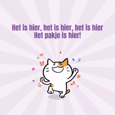 Het pakket is er!