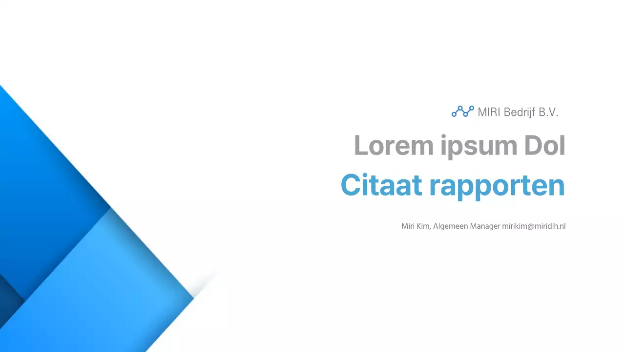 Blauw en wit, keurig nette waterdispenser verhuur offerte rapport