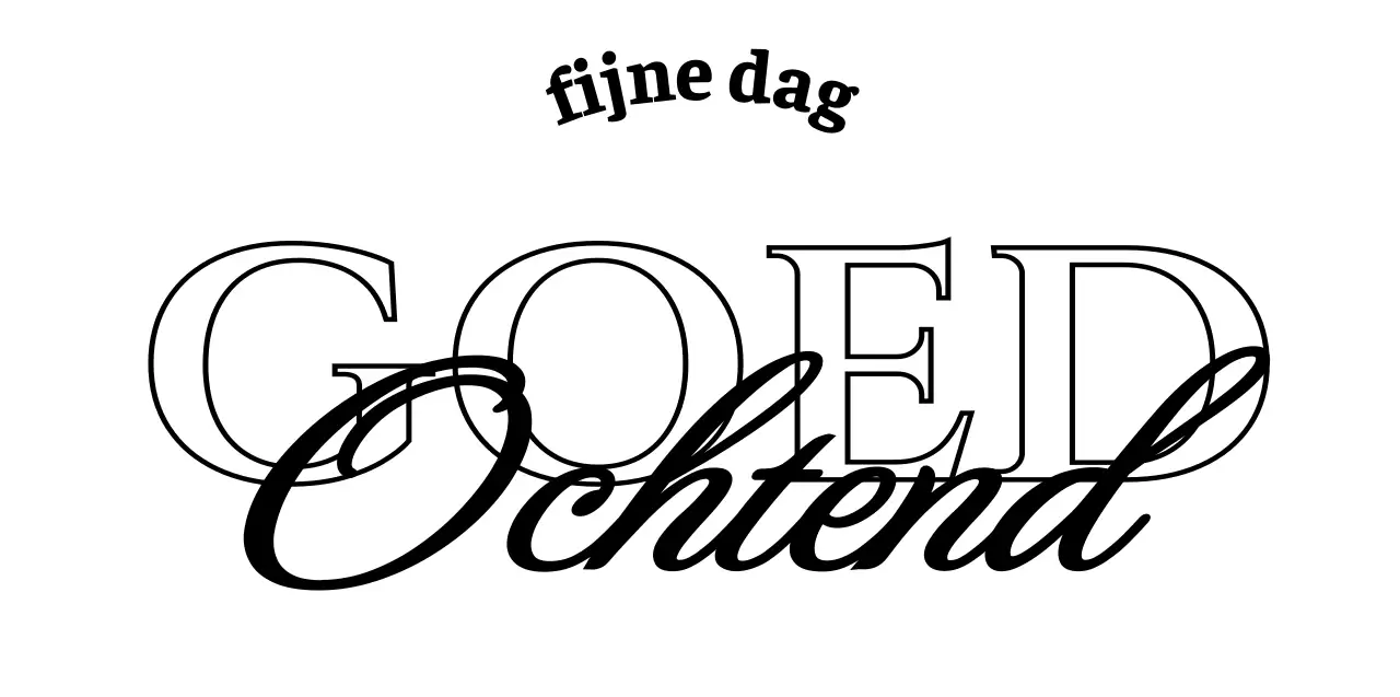 Cafe merchandise met zwarte, emotionele conceptuele tekst