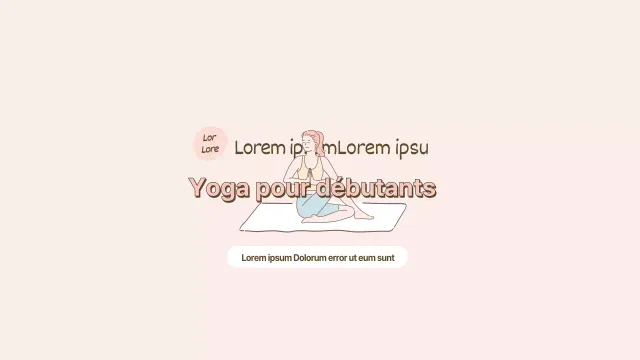 Comment aimer le rose et le brun Abonnement YouTube pour débutants en yoga