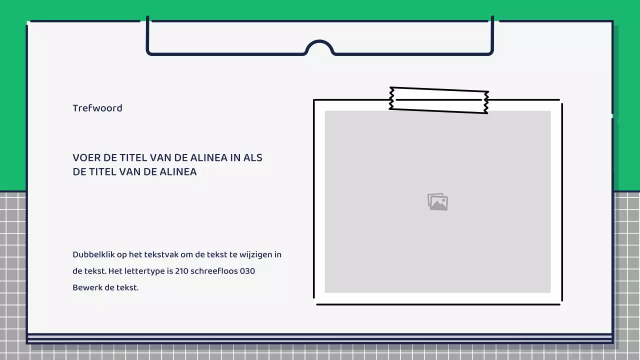 Presentatie over het ontwerpen van schattige basispictogrammen in groen en geel
