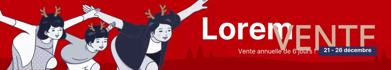 La joie des fêtes de fin d'année