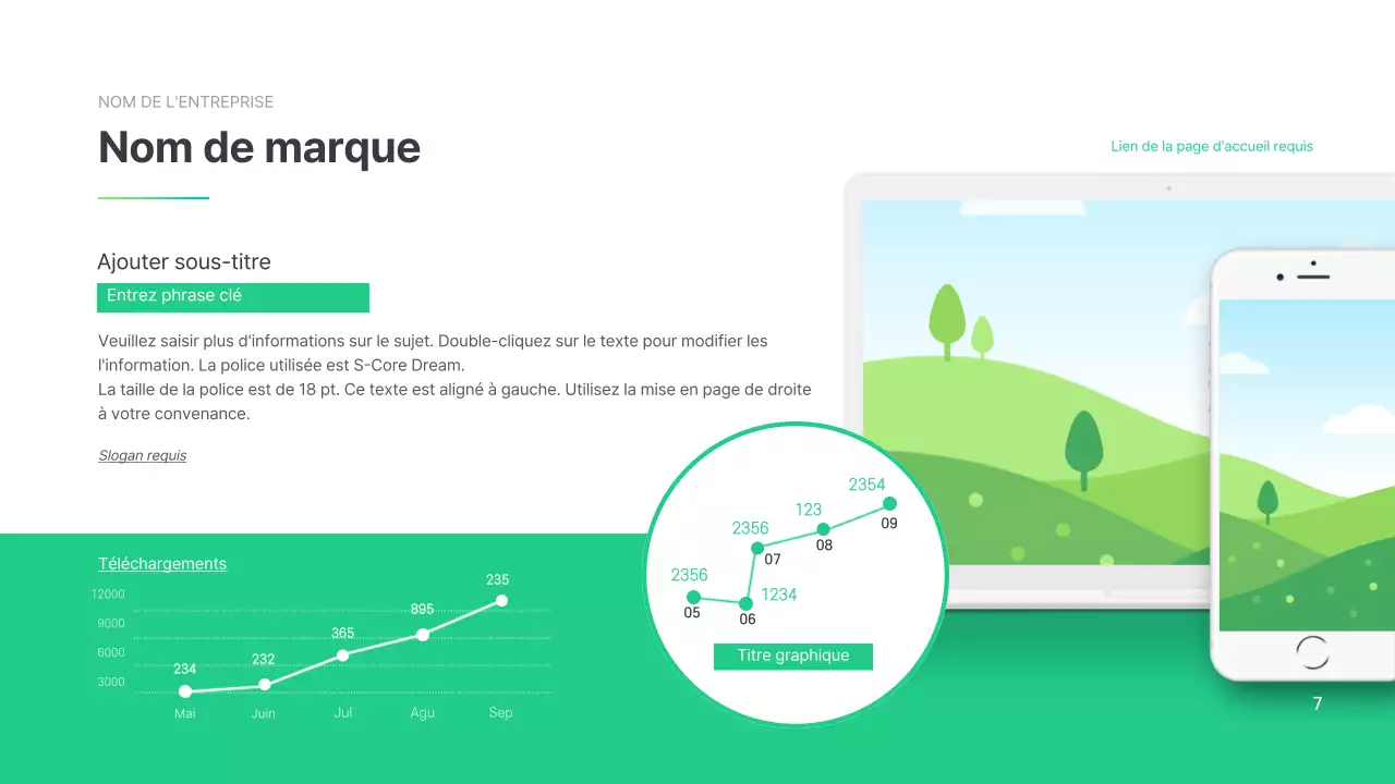 Profil de l'entreprise simple