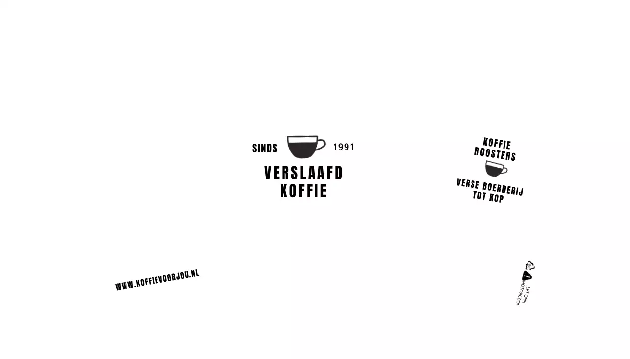 Witte strakke lijnen illustratie café