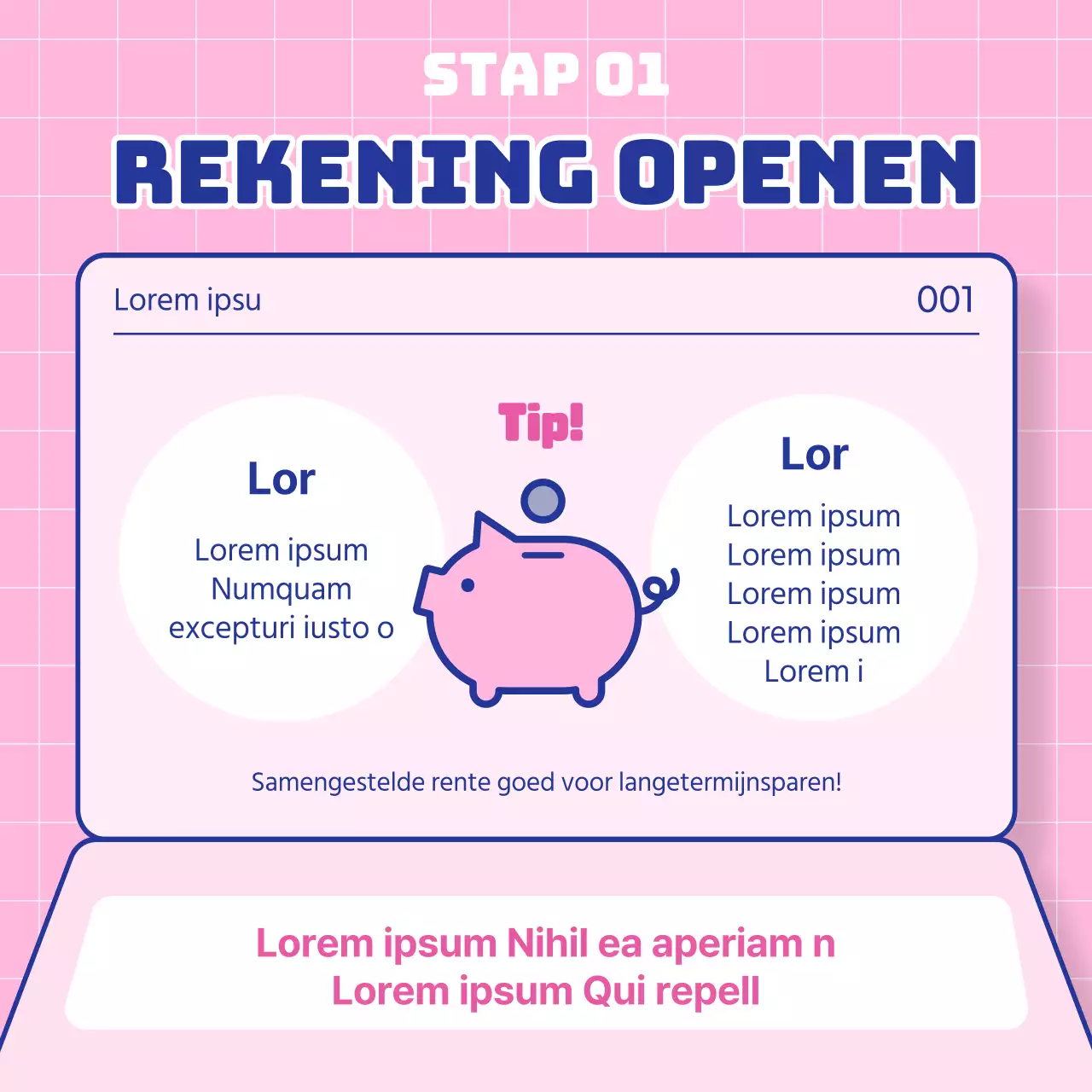 Kinderen leren hoe ze met hun roze en blauwe belastinggeld moeten omgaan