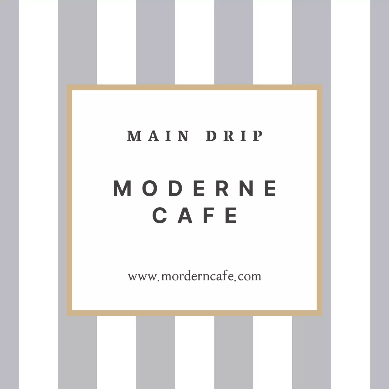 Café moderne