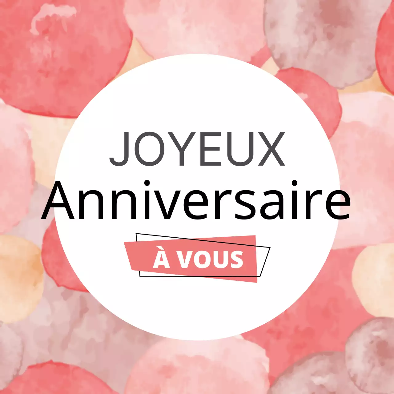 Joyeux anniversaire