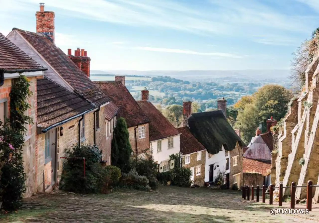  Emotionele dorpsportret achtergrondstijl in warme sinaasappels en bruintinten voor Persoonlijke goederen