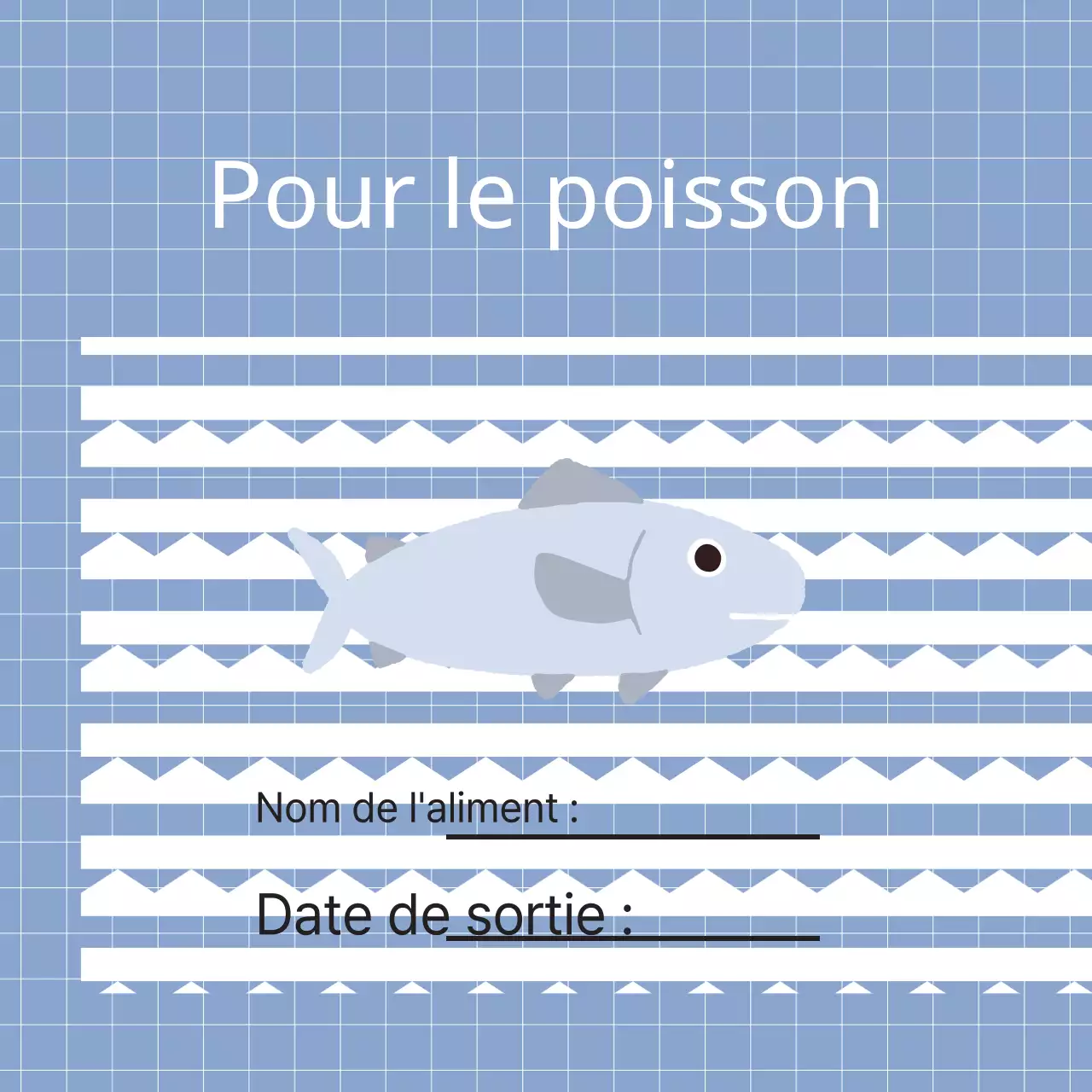 Pour le poisson