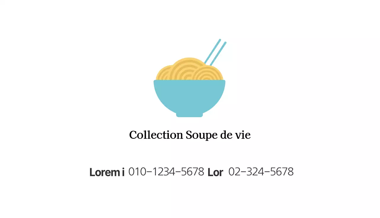Collection Soupe de vie