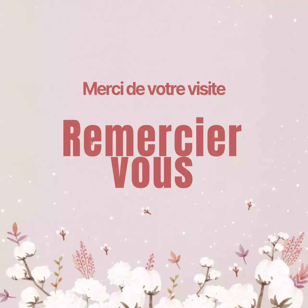 Merci de votre visite