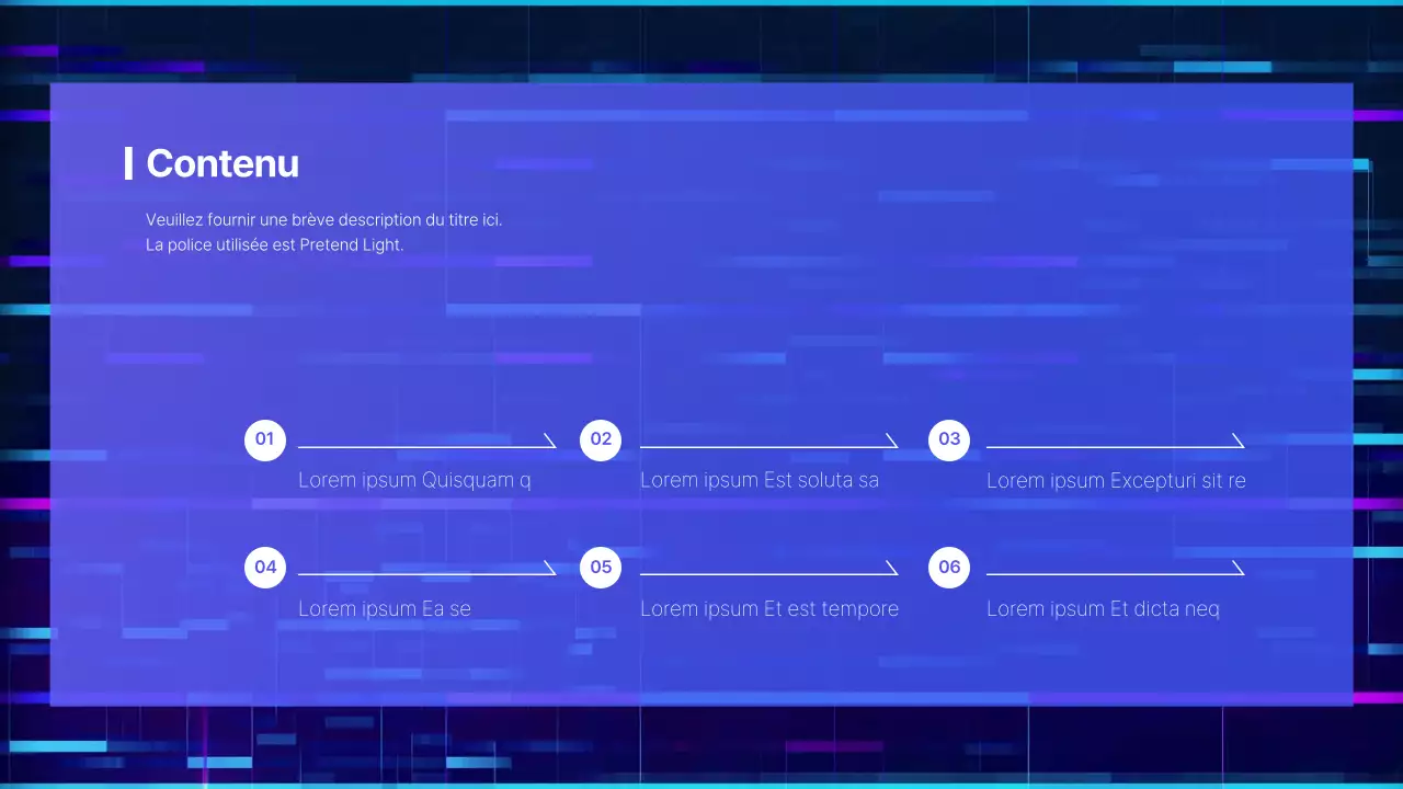 Présentation de l'introduction cybernétique des non-prédateurs de Blue et Black