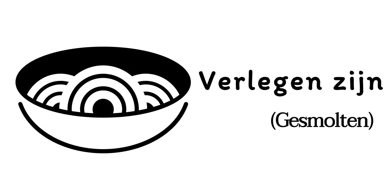 Eenvoudige zwart-wit combinatie van voedselsymbool en tekst voor het promoten van een Koreaans restaurant