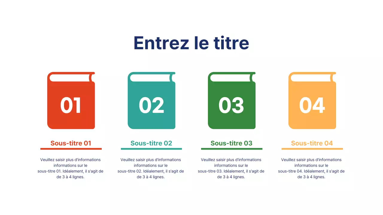 Infographie sur la séquence de gestion de projet aux couleurs de l'arc-en-ciel