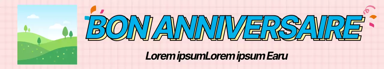 Anniversaire_Street Banner