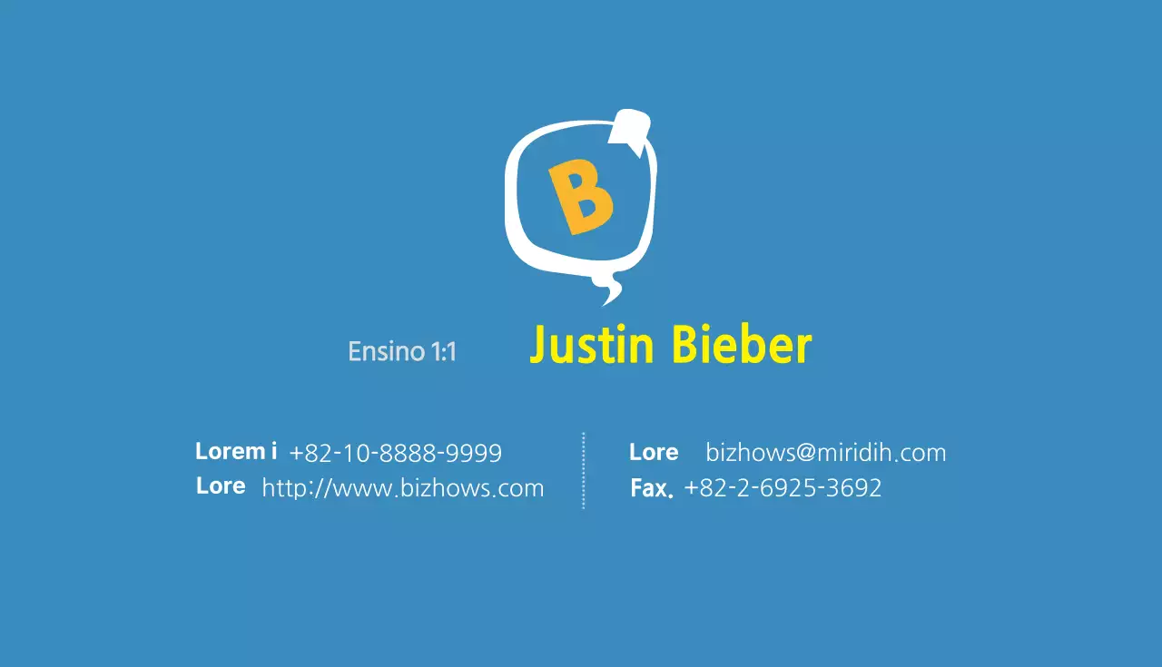 Justin Bieber