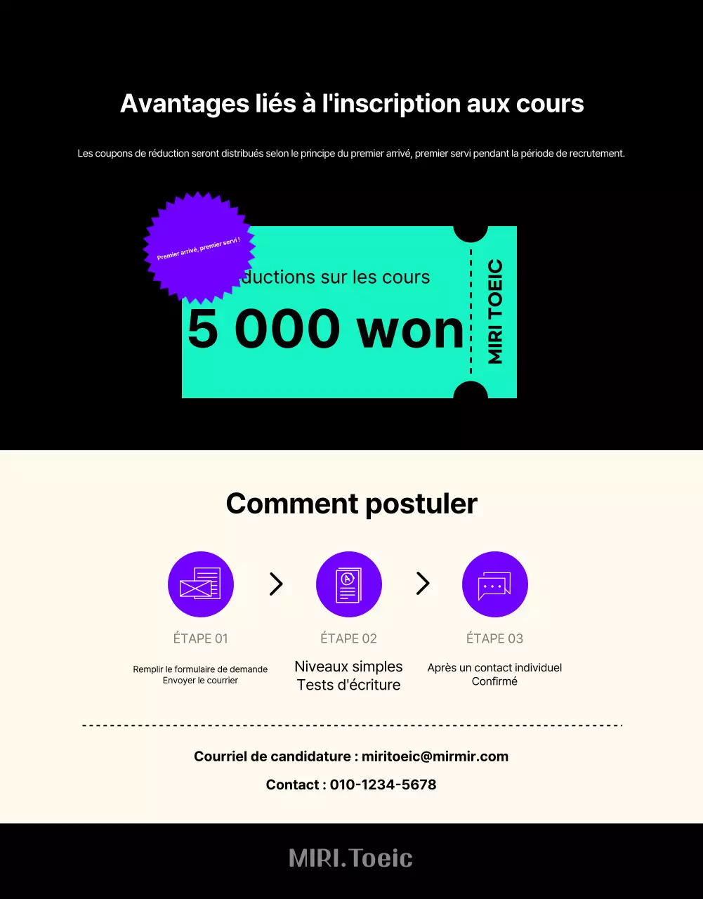 Rejoignez l'équipe bleue et menthe de l'étude du TOEIC