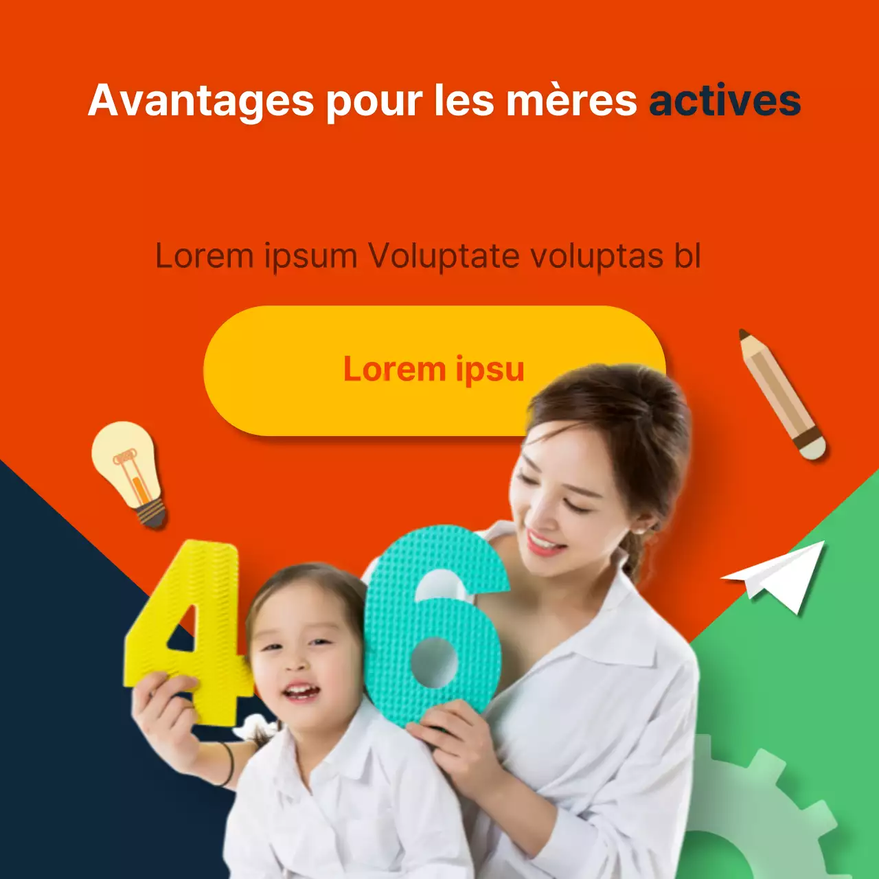 Avantages pour les parents qui travaillent