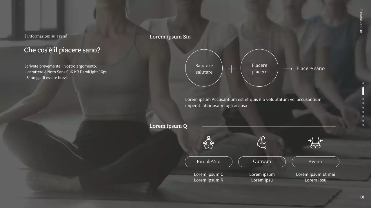 Immagine grigio-verde evidenziata Piacere sano Informazioni sulla salute mentale