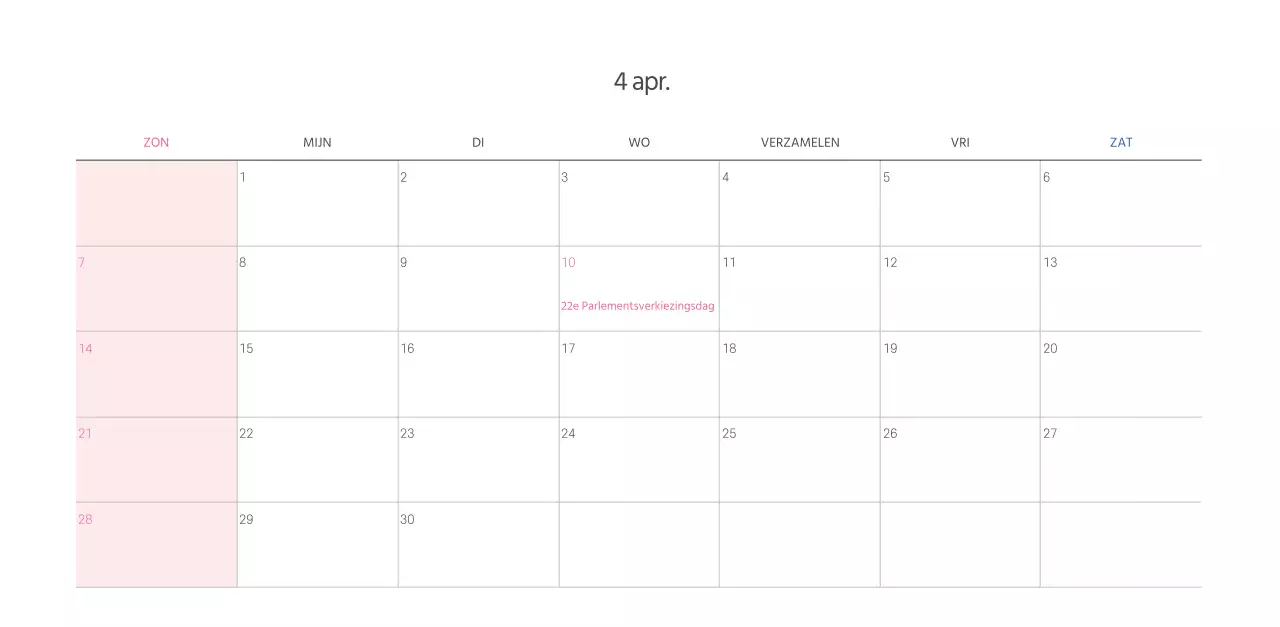 Kerkkalender met warme illustraties