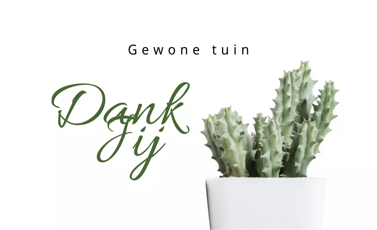 Gewone tuin