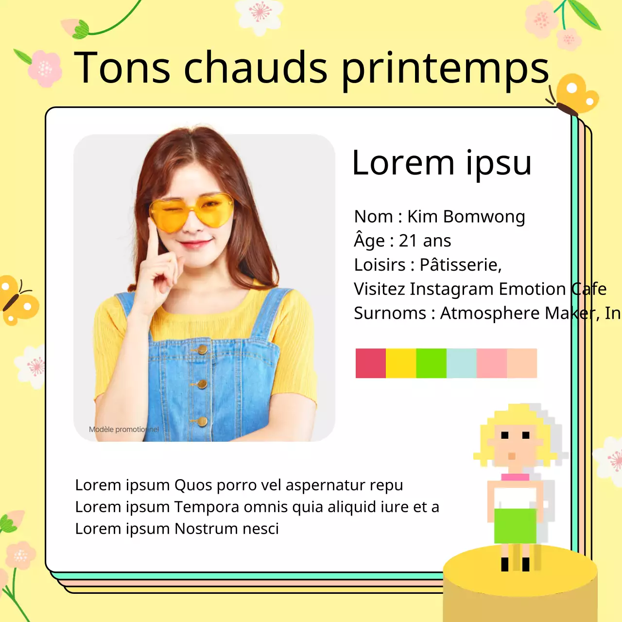 Couleurs personnelles Couleurs chaudes Tons froids Buccaneer