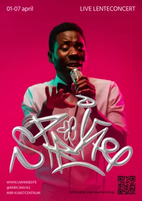 Een schone lenteshow in hot pink en zilver