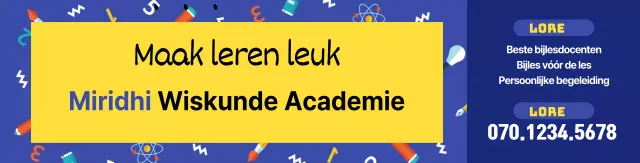 Illustratiepatroon van een blauw raam ter promotie van een wiskundeschool