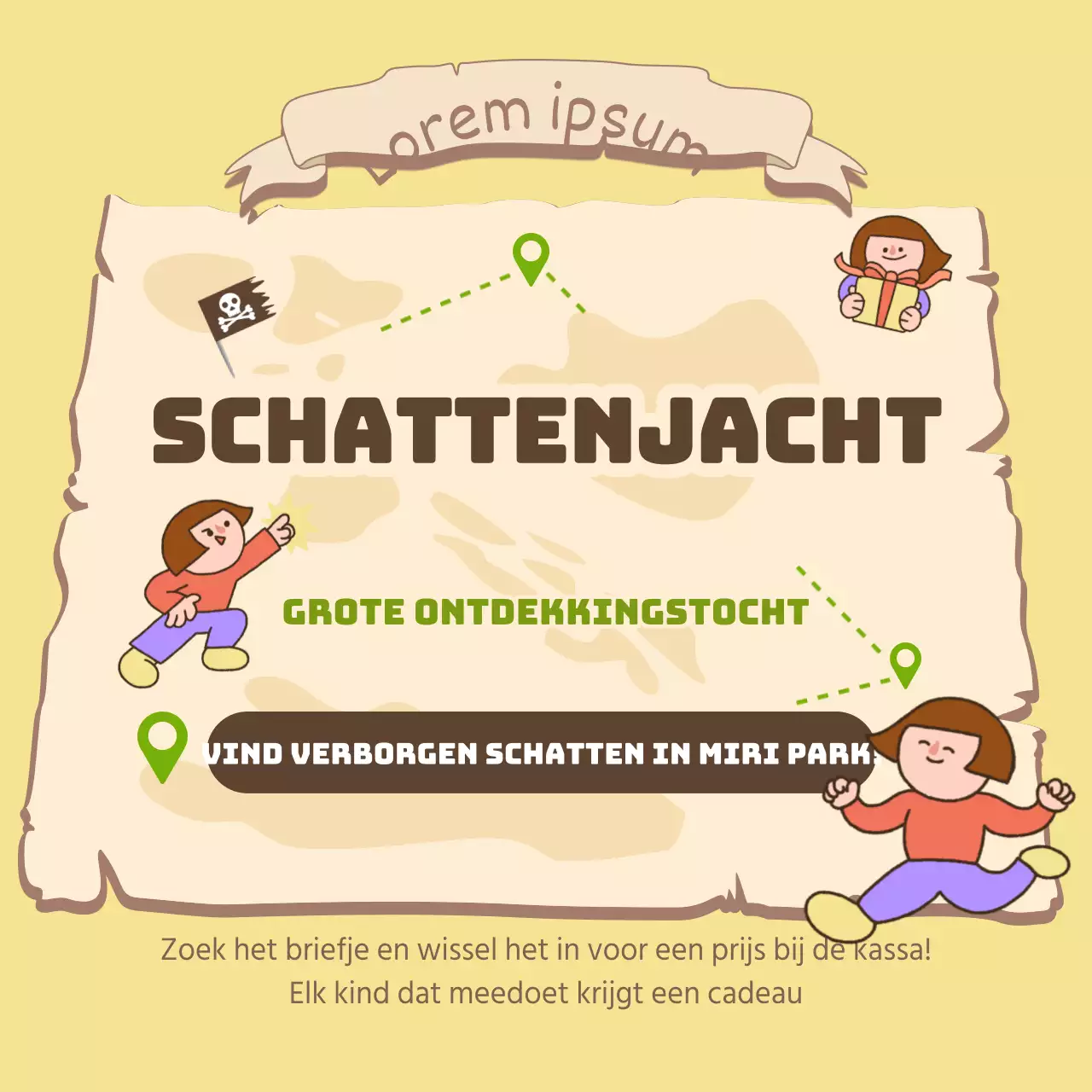 Schattenjacht op kinderdag