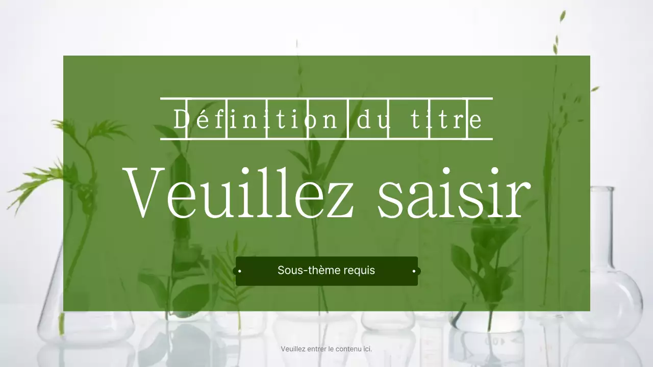 Papier manuscrit vert