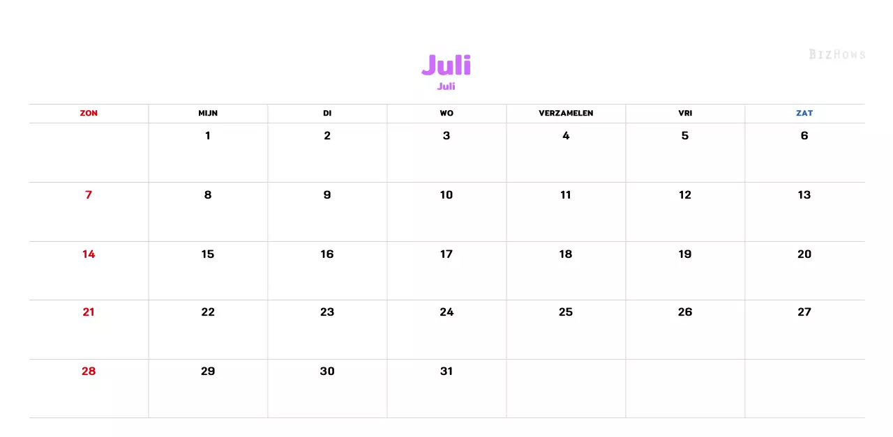 Een warme, geïllustreerde nieuwjaarskalender