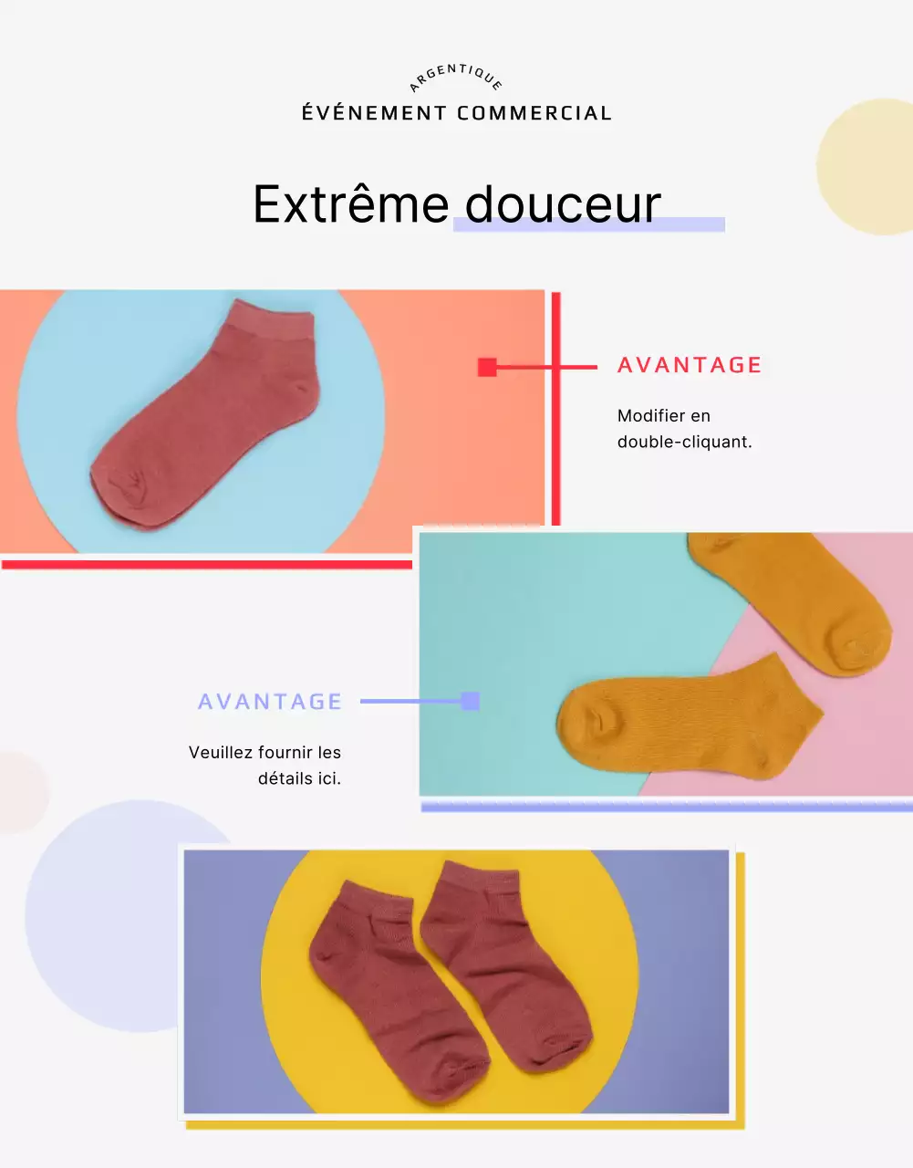 Chaussettes en tricot