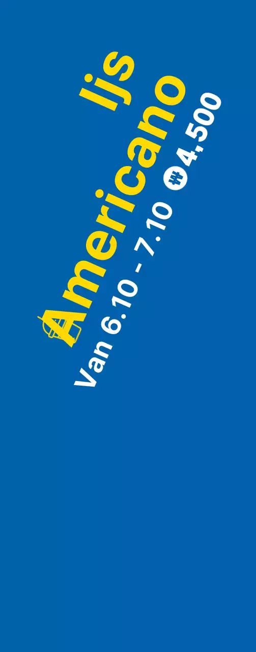 Promoot een caféverkoop op een blauwe achtergrond Medium