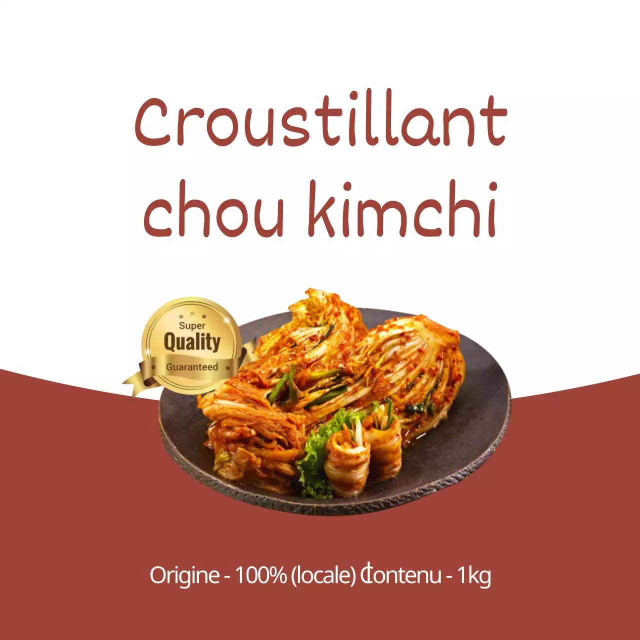 Chou chinois kimchi