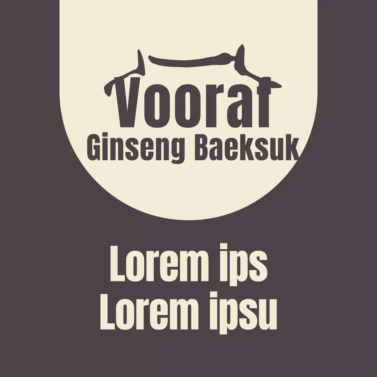 Bruine balsem met een bordje dat je vraagt je schoenen uit te trekken.