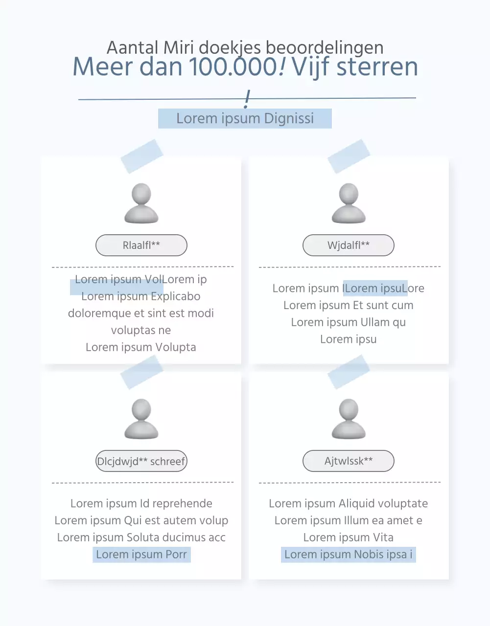 Over de hemelsblauwe, verfrissende doekjes