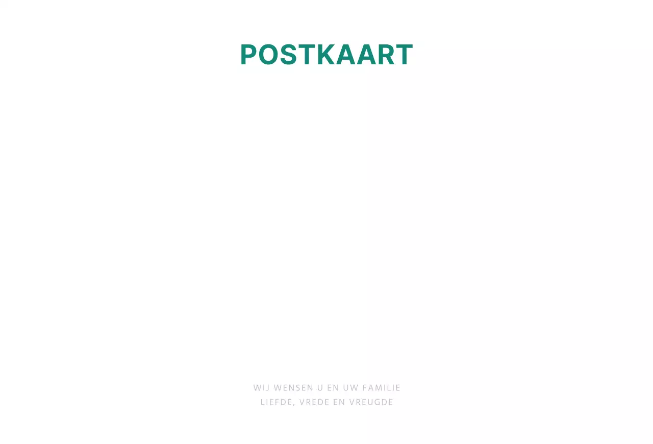 Turquoise Schattige Kerst Sokken Kerst Ansichtkaarten