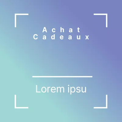 Achat de cadeaux