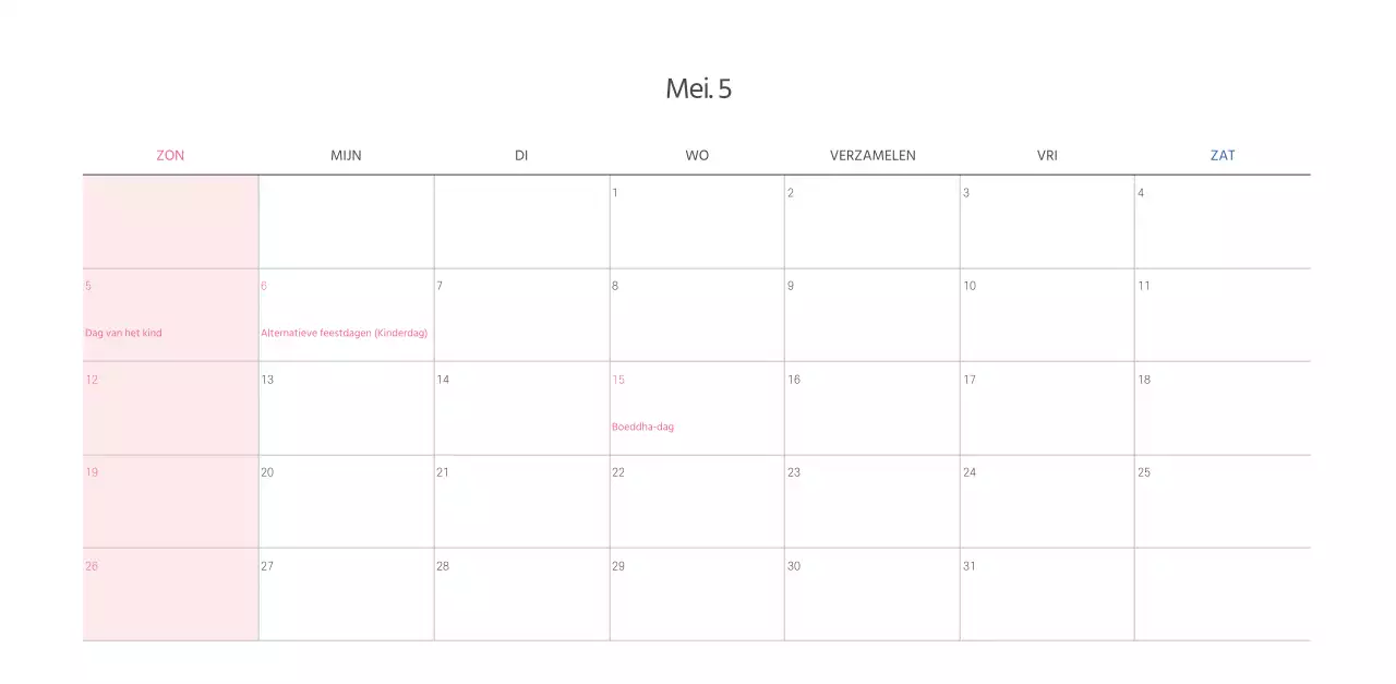 Kerkkalender met warme illustraties