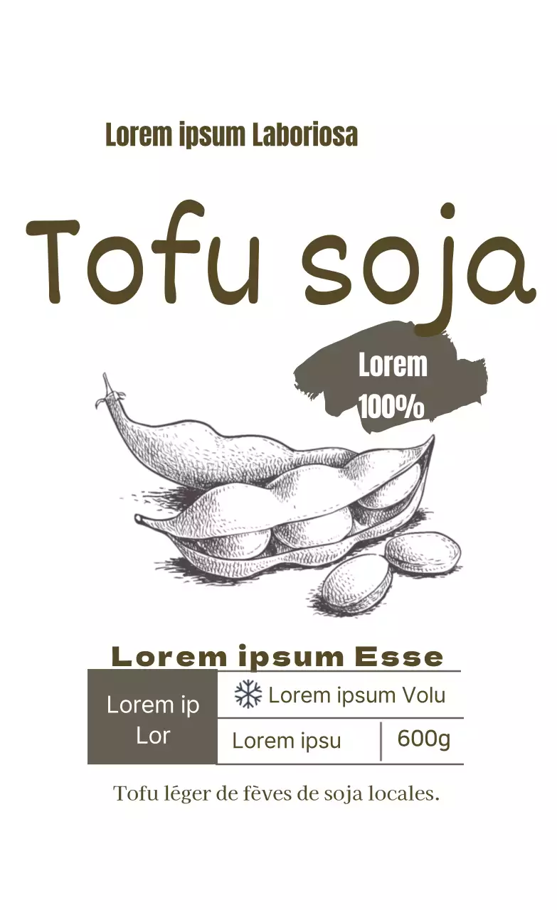 Tofu de soja