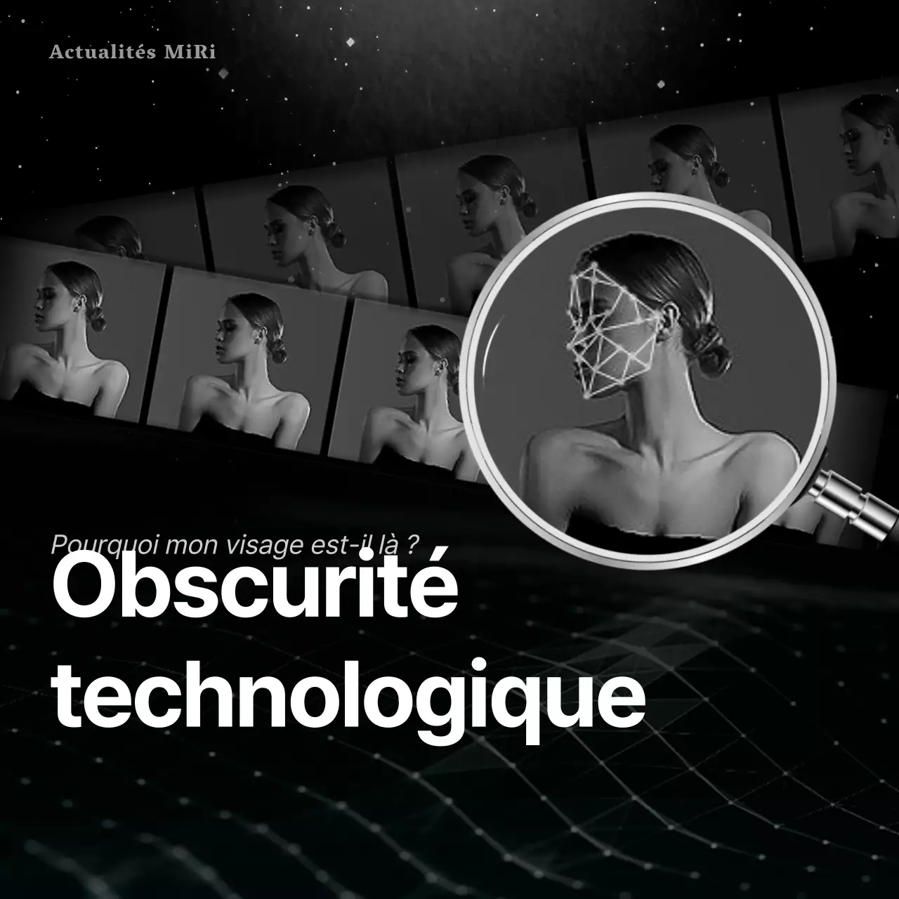 Le crime de deepfake en noir et blanc CardNews